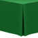Ultimate Textile Fitted Polyester Tablecloth Rectangular Tables