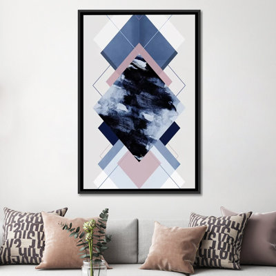 « geometric textures xi », impression sur toile
