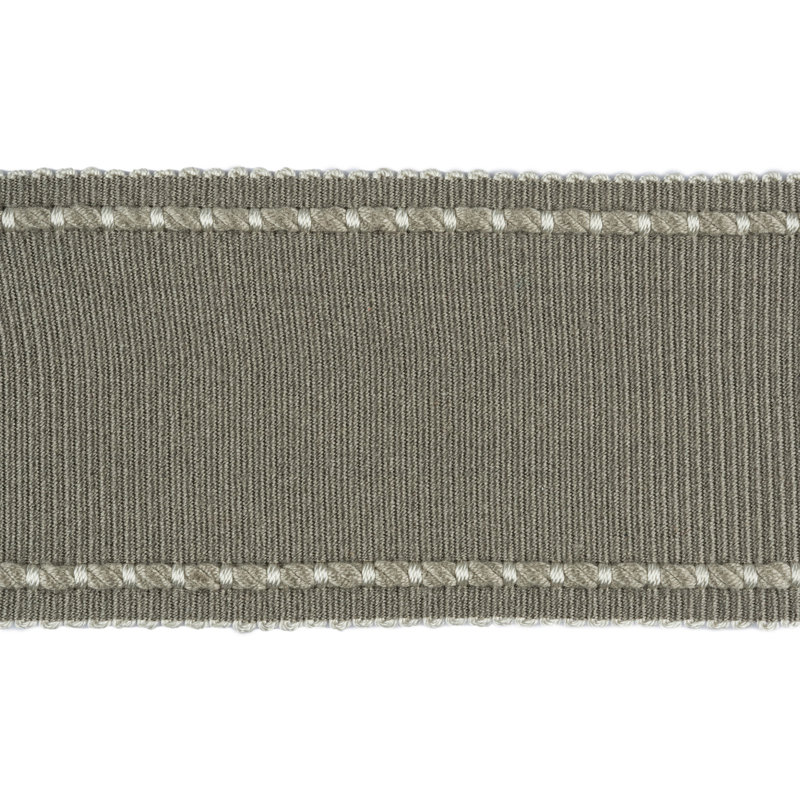 Cable Edge Band Fabric, Fog