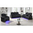 Akheelesh Faux Leather Reclining Living Room Set