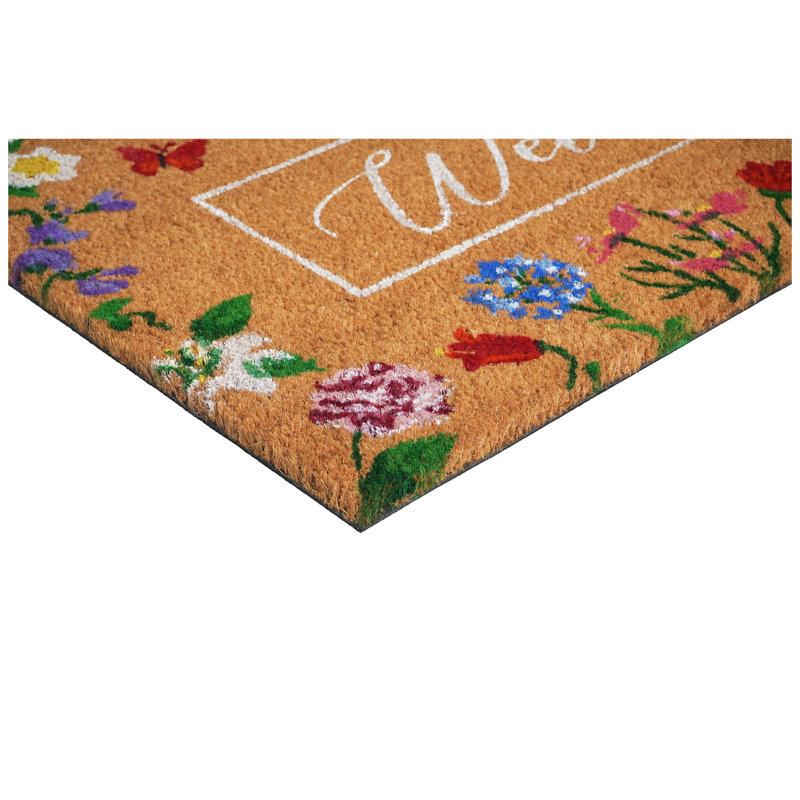 Paillasson Butterfly Garden, L 24 po x L 36 po