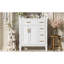 Meuble-lavabo de 30 po avec lavabo en céramique, armoire de rangement moderne avec portes à fermeture douce, tiroir profond et tiroir standard, meuble-lavabo élégant pour les petites salles de bain-1172509330