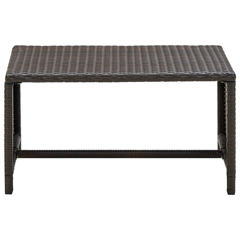 Frame Single Coffee Table, Brown