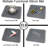 Silicone Dish Drying Mat For Kitchen Counter, Eco-Friendly Quick Dry Dish Mat, Easy Clean Multi Usage Drying Matt, Heat Resistant Trivet, 16" X 18" XL,-107184299