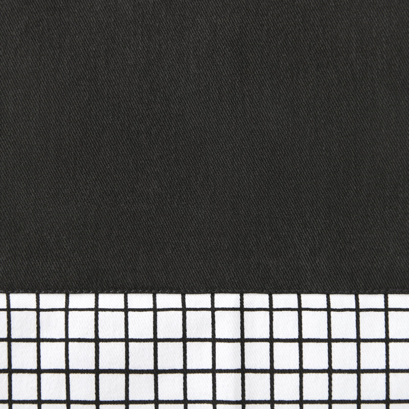 Grand tablier pour cuisinier Gridline de la série Gourmet de Kitchenaid, Noir mat, Adulte
