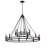 Henricks 18 - Light Dimmable Tiered Chandelier