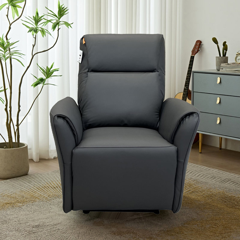 86cm Wide Standard Recliner, Dark Grey