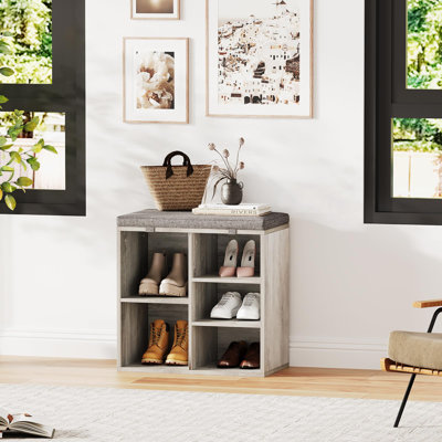 Banc de rangement pour chaussures