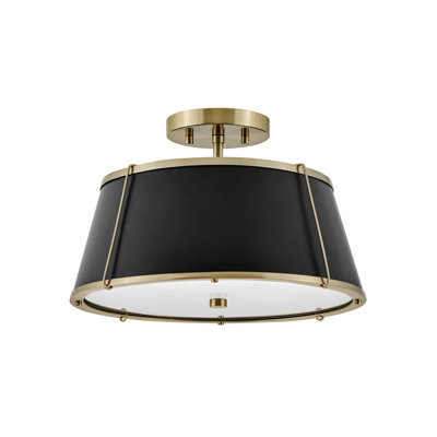 Clarke Medium Semi-Flush Mount