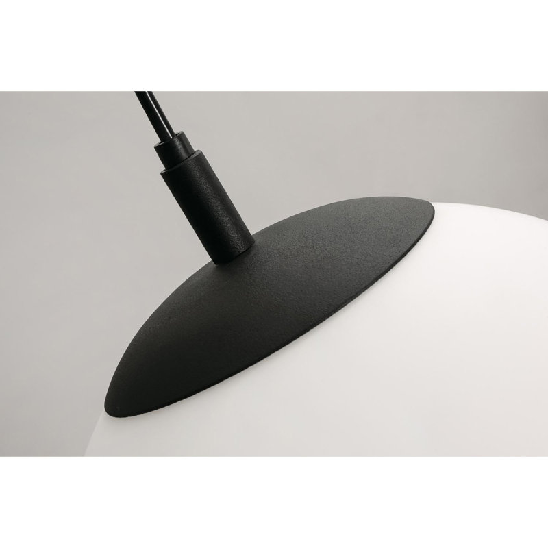 Triple luminaire suspendu Altia, Noir