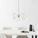 Optimist 9 Light Metal Dimmable Sputnik Chandelier