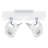 Novorio 9.84'' 2 -Light Track Track Kit with Dimmable and Adjustable Head