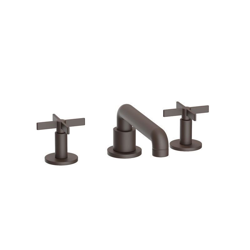 Tolmin Widespread Bathroom Faucet with Drain Assembly, Oil Rubbed Bronze