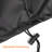 Black Silver Coated Outdoor Fan Cover,Waterproof UV Resistant Fan Protector With Precision Single Stitch Craft And Adjustable Bottom Drawstring For All Weather Garden Patio Outdoor Protection