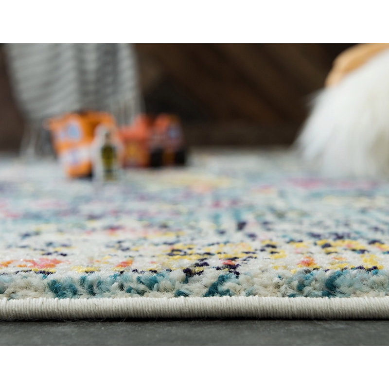 Ikat Indoor Rug, Rectangle 8' x 10'