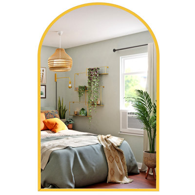 Dochas Aluminum Arch Mirror