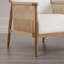 Fauteuil rembourré en corde tissée à la main-1883206110