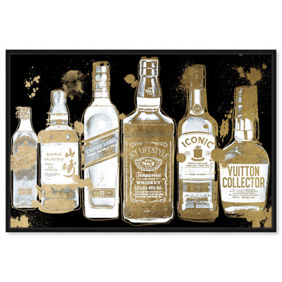 "Vintage Collection Noir", art moderne par Mancave par Notoriart