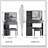 Compact 29.2-Inch Vanity Table With Left Drawer, Cushioned Stool, Large Sliding Mirror, And Multi-Layer Storage For Small Spaces-401244968