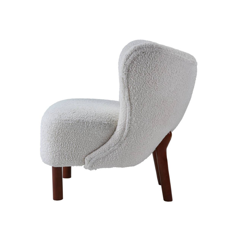 Chaise d'appoint pivotante, idéale pour le salon ou la chambre à coucher