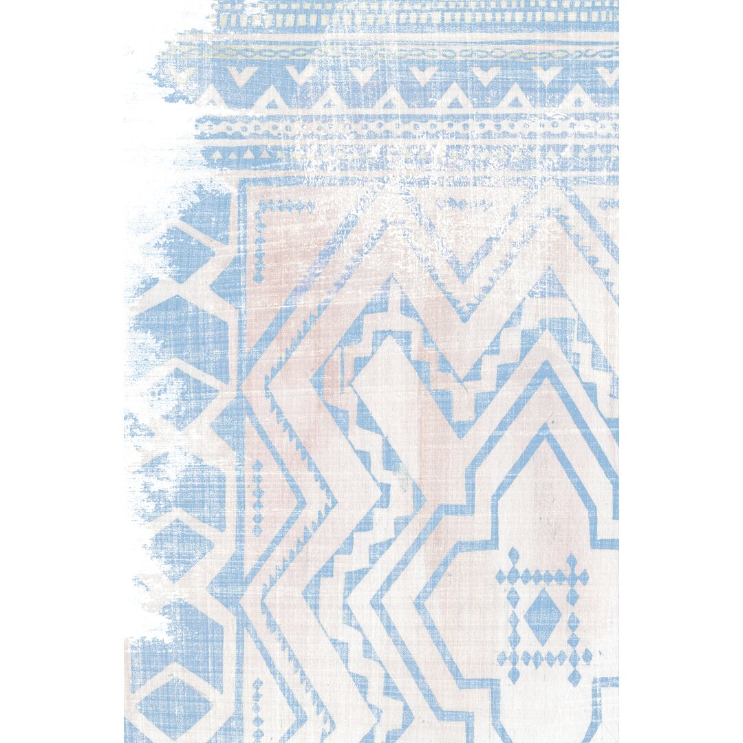 Leinwandbild Baby Blue Textile II von Melissa Wang