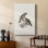 «Vintage Animal Print», impression sur toile rétro
