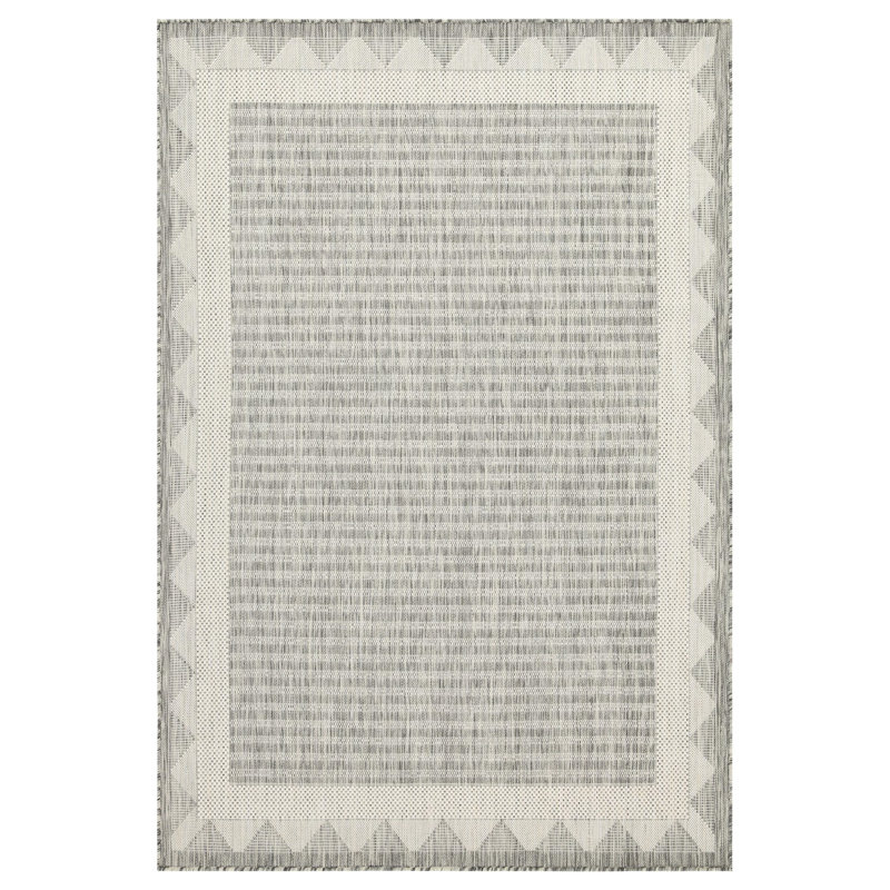 7 pi 10 po Tapis X 3 argenté - Teinté, pour la vie intérieure / extérieure et les animaux de compagnie