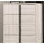 Mobilier de chambre à coucher à poignées verticales en chrome