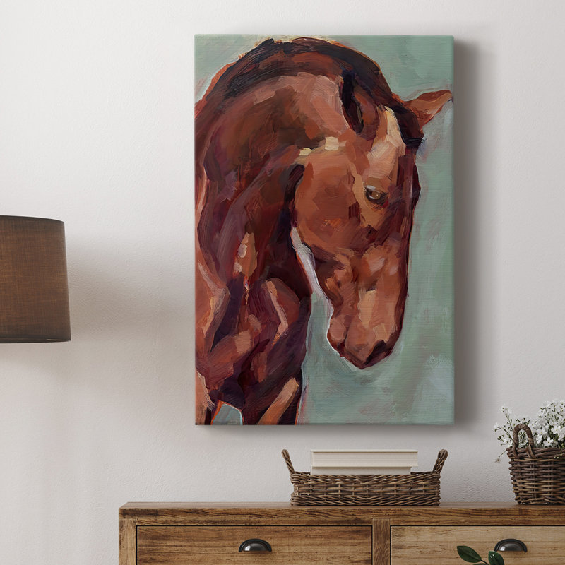 Peinture par Number Horse II - galerie Cavas sur mesure
