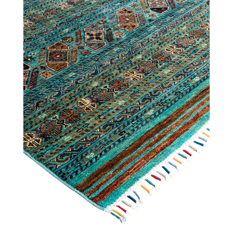 One-of-a-Kind Rectangle 8'8" X 11'11" Hand Knotted Area Rug