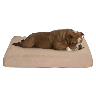 PETMAKER Memory Foam Dog Bed - Orthopedic Pet Pad with Machine Washable Cover