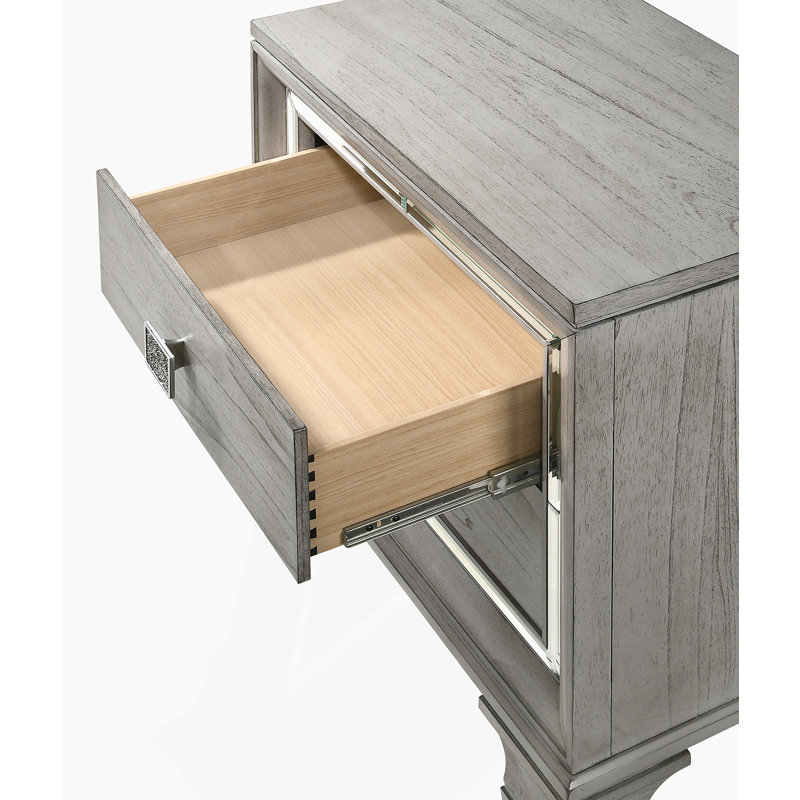 Table de chevet 2 tiroirs Contemporary