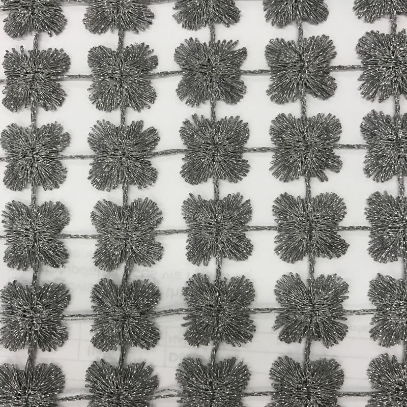 Metallic Sheer | Groove Fabric_GROOVE, Gray