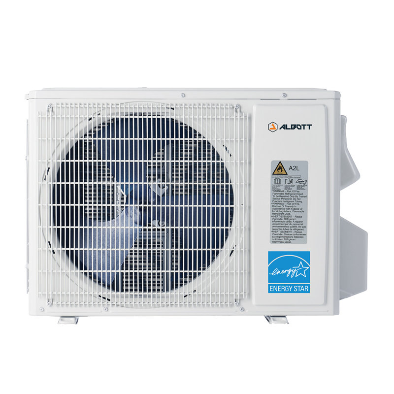 Mini Split Air Conditioner and Heater, SEER2 22 12000 BTU Energy Star AC with Wi-Fi Smart Control, Voice Assistant, Self-Cleaning, Easy Installation, 115V