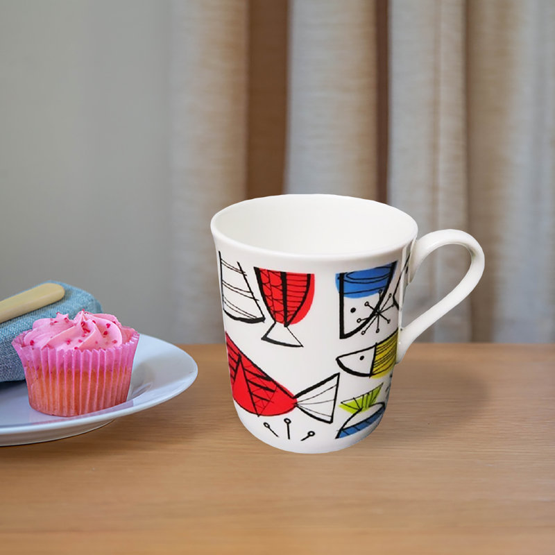 Manley Bone China Coffee Mug