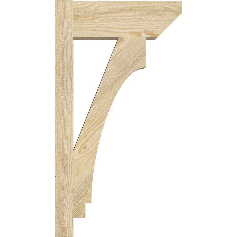 Impérial à lattes Imperial, P 14 po x H 26 po, 8" W Western Red Cedar (Rough Sawn)