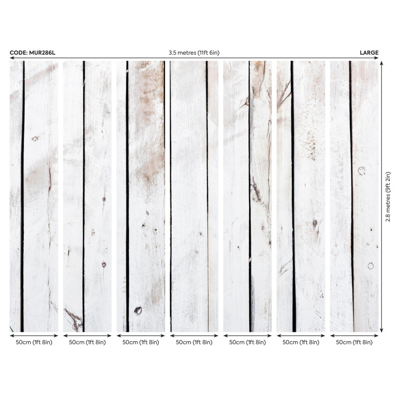 Ariandne Matte Wall Mural, 280cm L x 350cm W