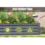 Lit de jardin surélevé galvanisé 6X3x1ft-1152886764-1152886301