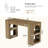 63-inch Kitchen Island With Storage, Farmhouse Stationary Island Table With Large Countertop