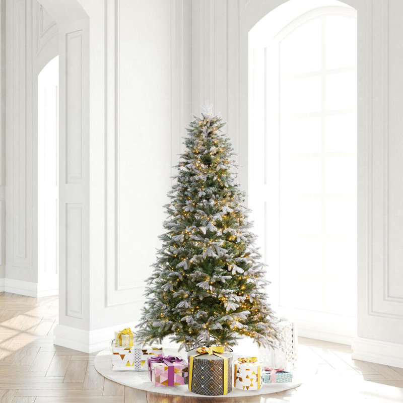 Gricel 6.5' H Lighted Artificial Fir Christmas Tree