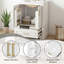 Meuble-lavabo simple 24 po avec lavabo en céramique, structure en bois massif et portes à fermeture en douceur-2098128002