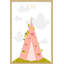 Claris «Pink Tee Pee», reproduction encadrée-1220580573