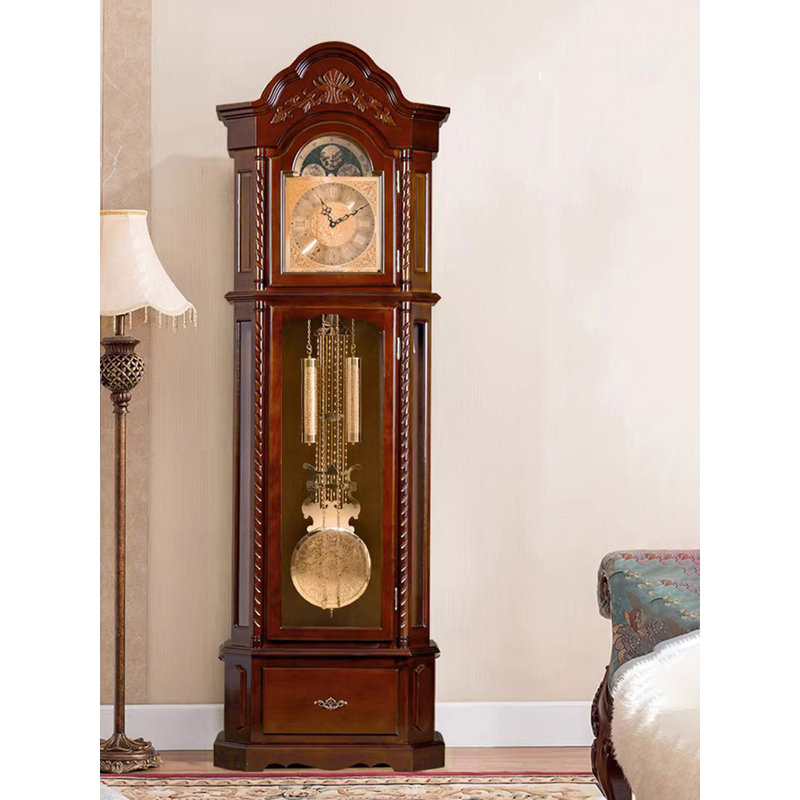 Horloge grand-père Rich Basswood