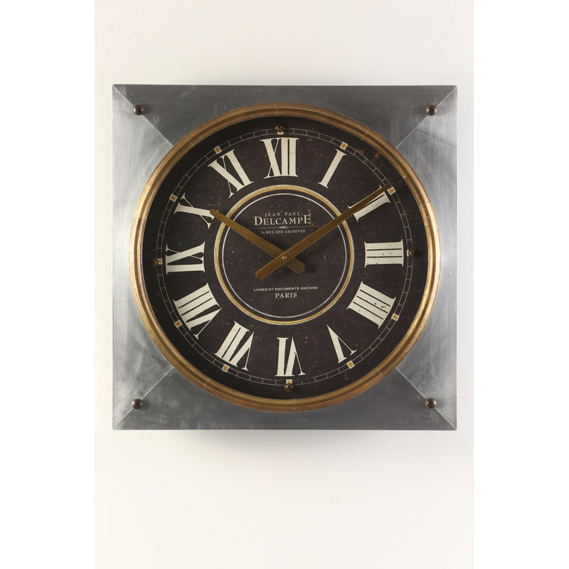 Metal Wall Clock, Medium