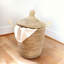 Senegalese Hand Woven Laundry Hamper with Handles
