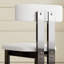 Ensemble de 2 chaises de salle à manger rembourrées en velours blanc pur