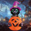 Décoration extérieure d'Halloween
