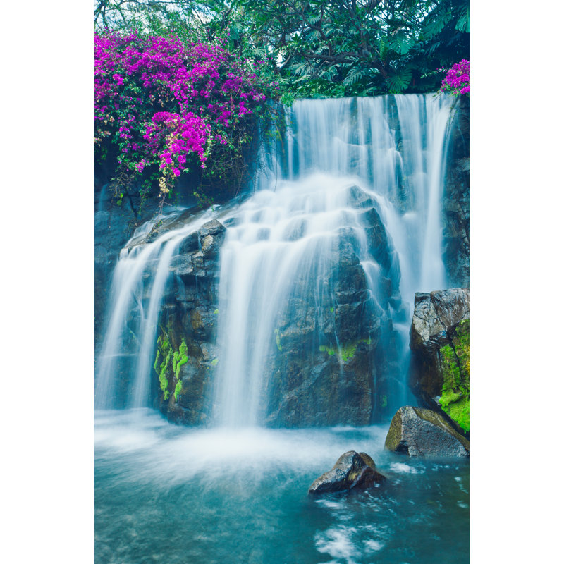 Waterfall by EpicStockMedia - Wrapped Canvas Print, 46cm H x 30cm W