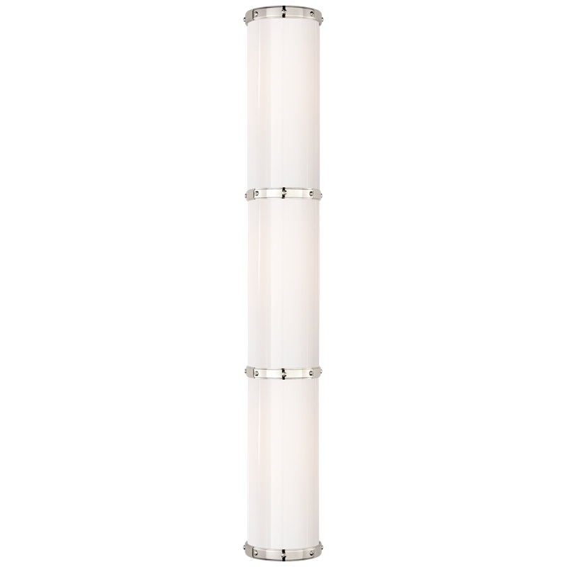 Ralph Lauren Bleeker 1 Light Flush Mount, Polished Nickel