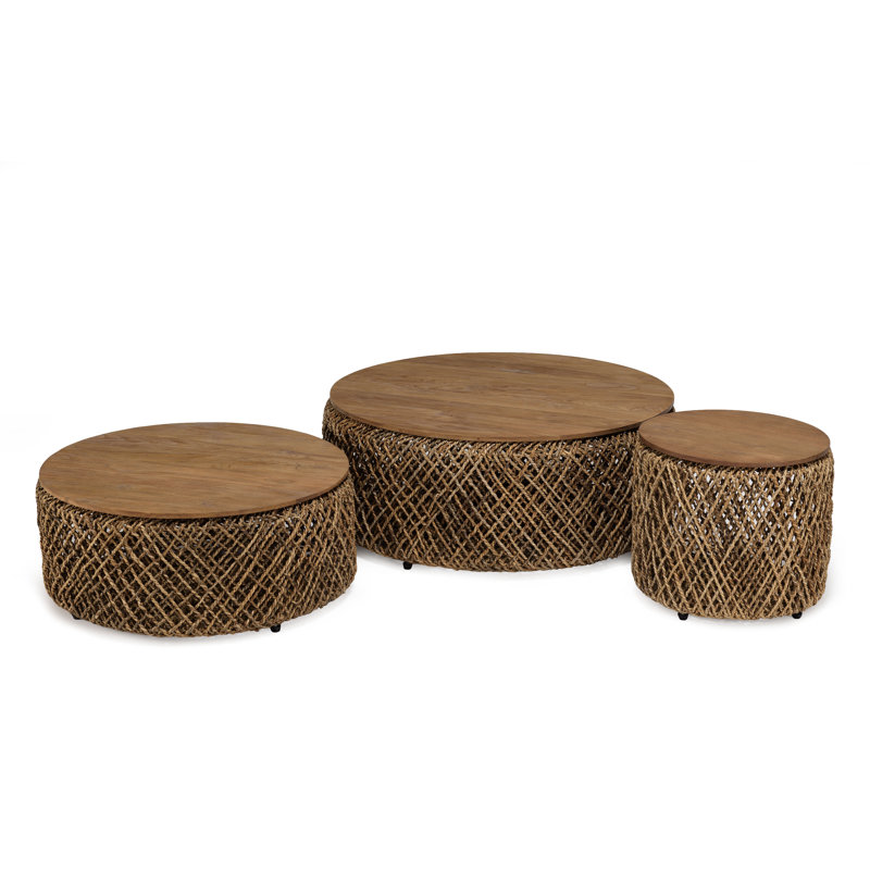 Aadhyan Drum Coffee Table